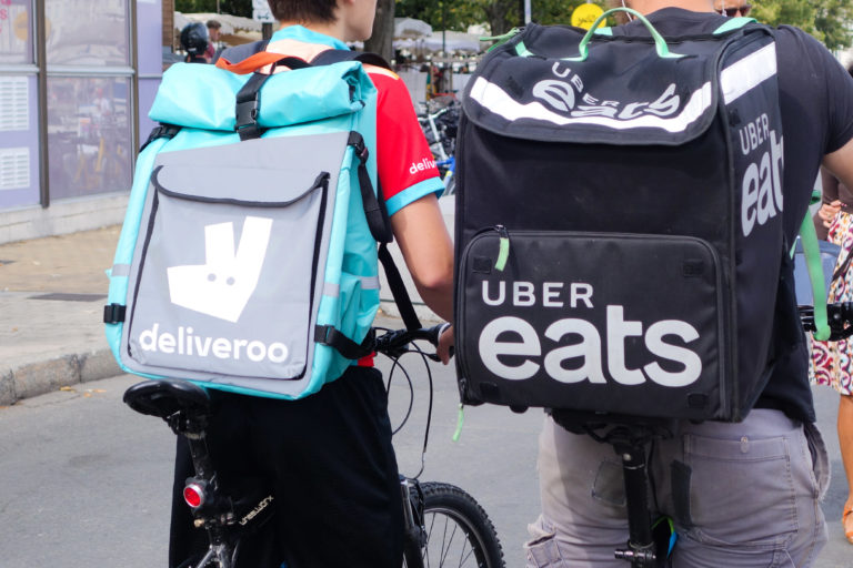 ‘Driven to destitution’: Delivery riders in Britain are struggling as takeout orders plummet